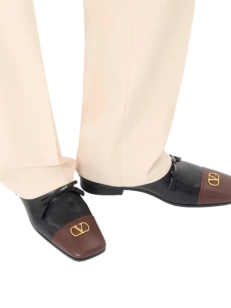 Valentino Men's Babouchoes Kidskin Loafers | Thumbnail 7