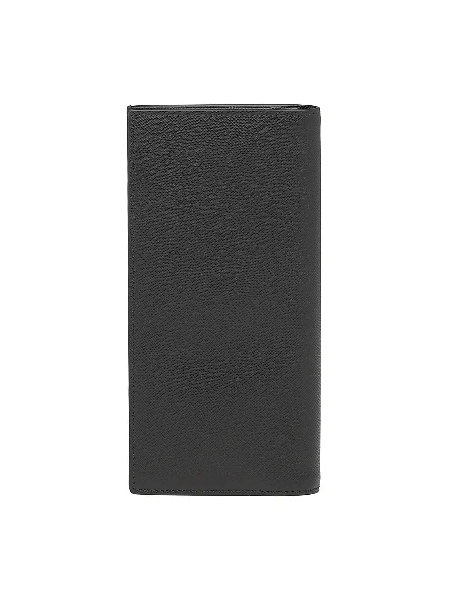 Prada Men's Large Saffiano Leather Wallet | Thumbnail 3 Prada Men's Large Saffiano Leather Wallet | Thumbnail 3