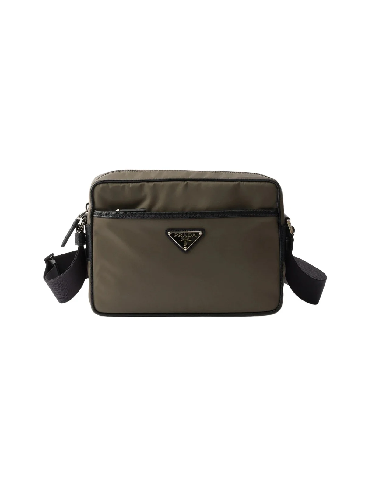 Prada Men's Re-Nylon and Saffiano Shoulder Bag