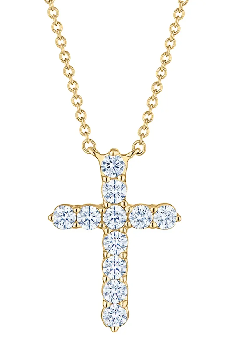 KWIAT Diamond Cross Pendant Necklace - 2.0ctw | Thumbnail 2 KWIAT Diamond Cross Pendant Necklace - 2.0ctw | Thumbnail 2