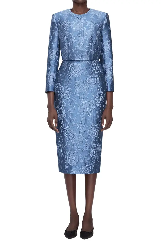 Emilia Wickstead Lizette Floral Jacket | Thumbnail 2 Emilia Wickstead Lizette Floral Jacket | Thumbnail 2