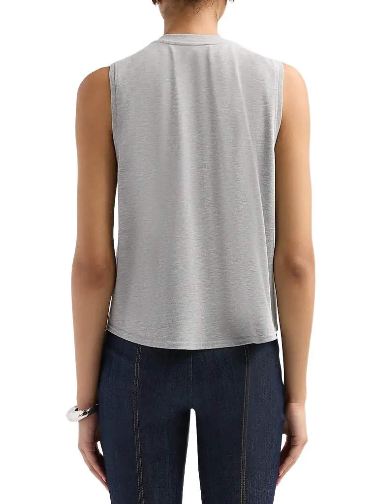 Cinq à Sept Women's Sibylle Embellished Printed Cotton-Blend Top | Thumbnail 3 Cinq à Sept Women's Sibylle Embellished Printed Cotton-Blend Top | Thumbnail 3
