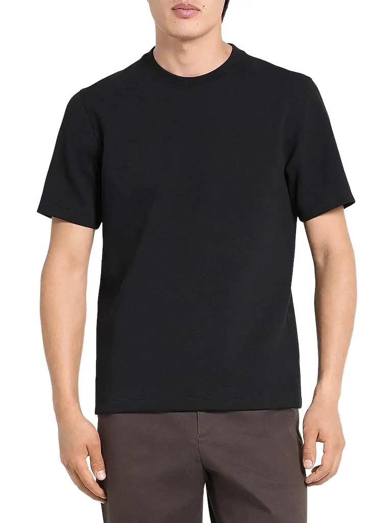 Theory Men's Delroy Cotton-Blend T-Shirt | Thumbnail 4 Theory Men's Delroy Cotton-Blend T-Shirt | Thumbnail 4