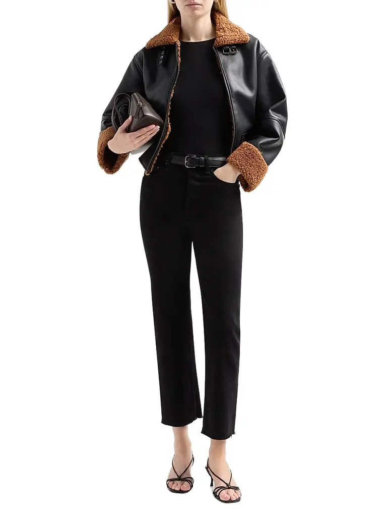 dh New York Women's Trinity Faux Shearling Jacket | Thumbnail 2 dh New York Women's Trinity Faux Shearling Jacket | Thumbnail 2