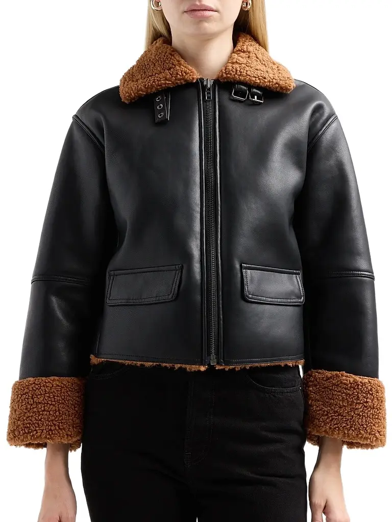 dh New York Women's Trinity Faux Shearling Jacket | Thumbnail 5 dh New York Women's Trinity Faux Shearling Jacket | Thumbnail 5