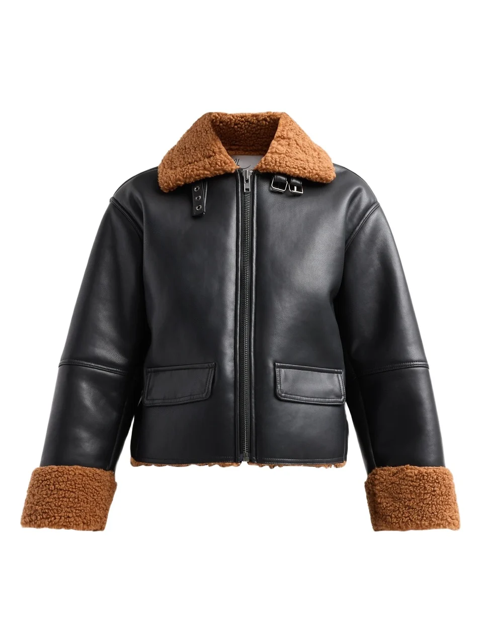 dh New York Women's Trinity Faux Shearling Jacket