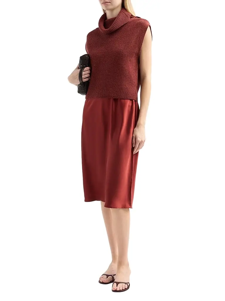 dh New York Women's Jin Wool Sweater & Satin Midi Dress | Thumbnail 4 dh New York Women's Jin Wool Sweater & Satin Midi Dress | Thumbnail 4