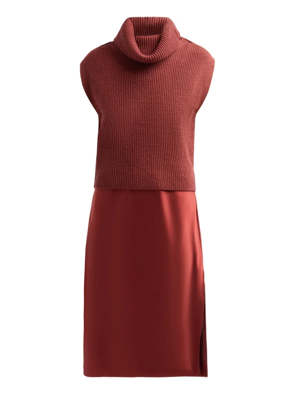 dh New York Women's Jin Wool Sweater & Satin Midi Dress