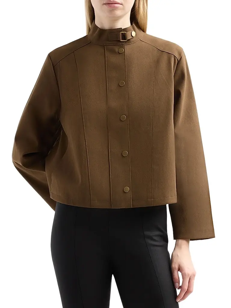 dh New York Women's Gale Seamed Zip-Front Jacket | Thumbnail 4