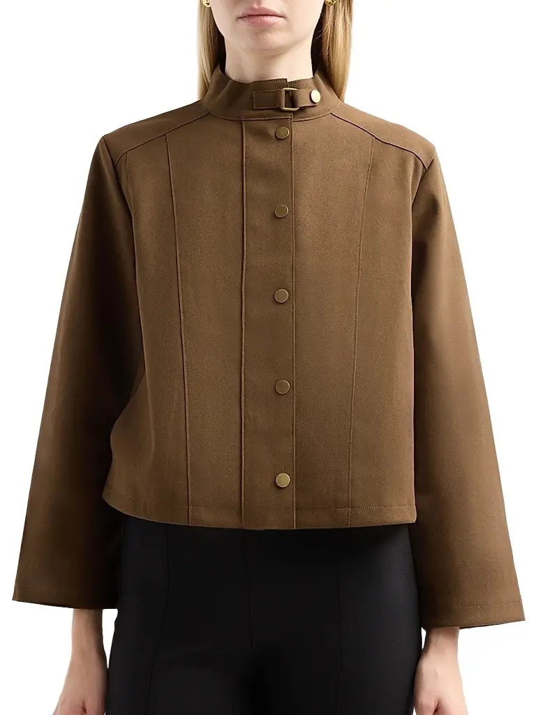 dh New York Women's Gale Seamed Zip-Front Jacket | Thumbnail 5