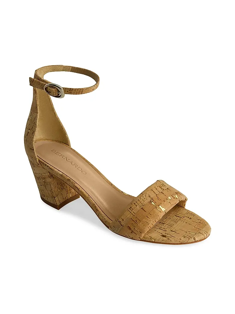 Bernardo Women's Bowie Ankle Strap Heeled Sandals | Thumbnail 2 Bernardo Women's Bowie Ankle Strap Heeled Sandals | Thumbnail 2