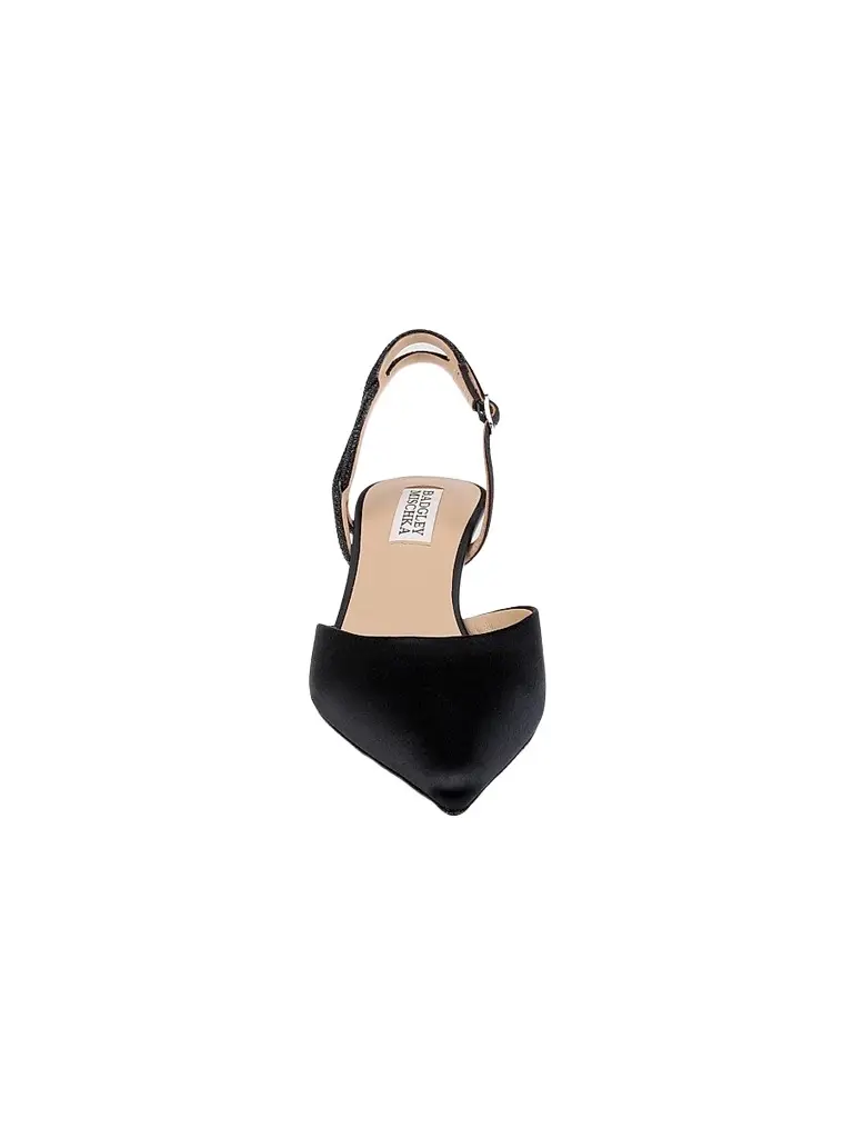 BADGLEY MISCHKA Women's Yulianna 45MM Satin Slingback Pumps | Thumbnail 5 BADGLEY MISCHKA Women's Yulianna 45MM Satin Slingback Pumps | Thumbnail 5