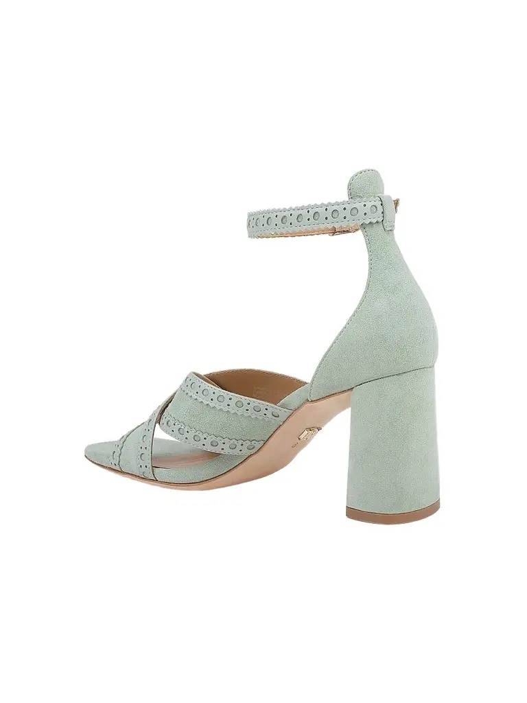 BADGLEY MISCHKA Women's Yanni 75MM Suede Sandals | Thumbnail 3 BADGLEY MISCHKA Women's Yanni 75MM Suede Sandals | Thumbnail 3