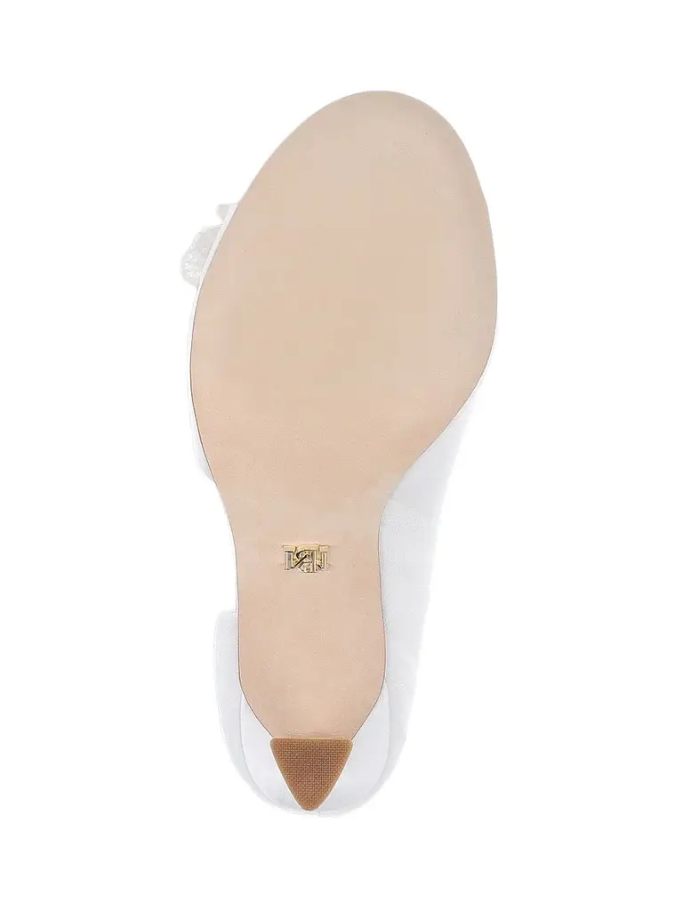 BADGLEY MISCHKA Women's Yana 90MM Embellished Satin D'Orsay Pumps | Thumbnail 6
