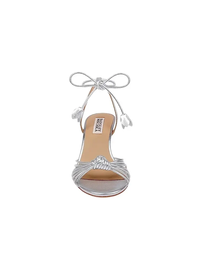 BADGLEY MISCHKA Women's Yelena 65MM Leather Wrap Sandals | Thumbnail 5 BADGLEY MISCHKA Women's Yelena 65MM Leather Wrap Sandals | Thumbnail 5