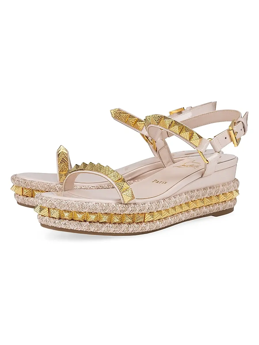 Christian Louboutin Women's Pyraclou Wedges | Thumbnail 2 Christian Louboutin Women's Pyraclou Wedges | Thumbnail 2