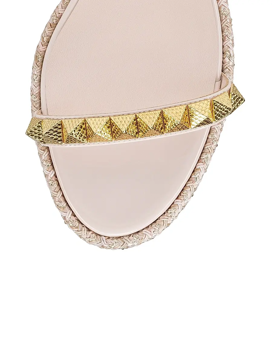 Christian Louboutin Women's Pyraclou Wedges | Thumbnail 4 Christian Louboutin Women's Pyraclou Wedges | Thumbnail 4