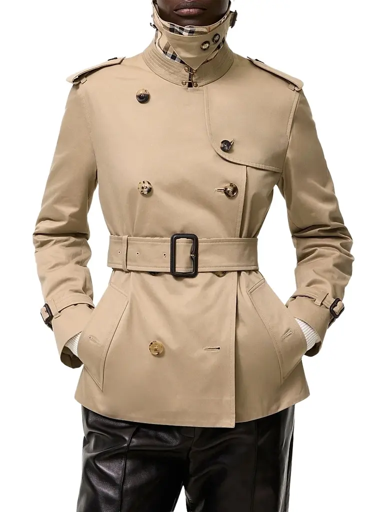 Burberry Women's Cotton Lakefield Trench Jacket | Thumbnail 5