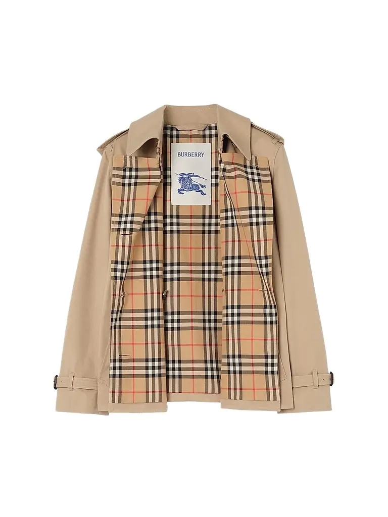 Burberry Women's Cotton Lakefield Trench Jacket | Thumbnail 6