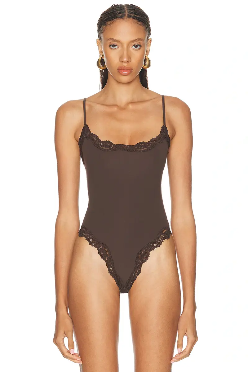 Skims Fits Everybody Lace Cami Bodysuit | Thumbnail 2 Skims Fits Everybody Lace Cami Bodysuit | Thumbnail 2