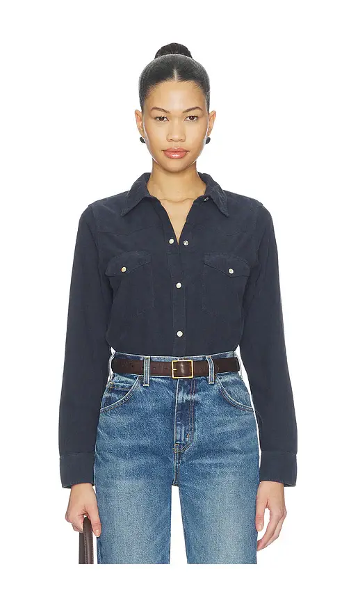 Nili Lotan Travis Corduroy Shirt | Image 1 Nili Lotan Travis Corduroy Shirt | Image 1