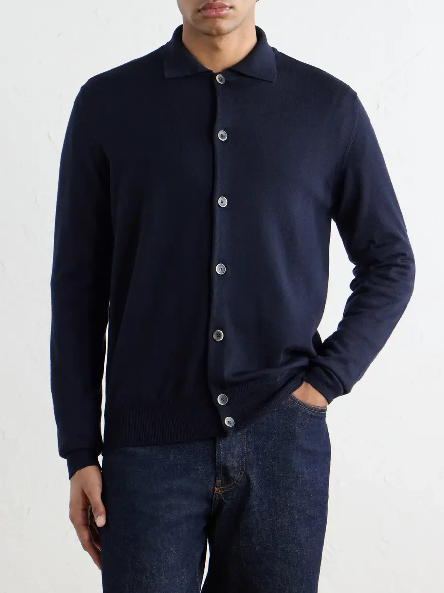 Altea Virgin Wool Cardigan - Men | Thumbnail 3 Altea Virgin Wool Cardigan - Men | Thumbnail 3