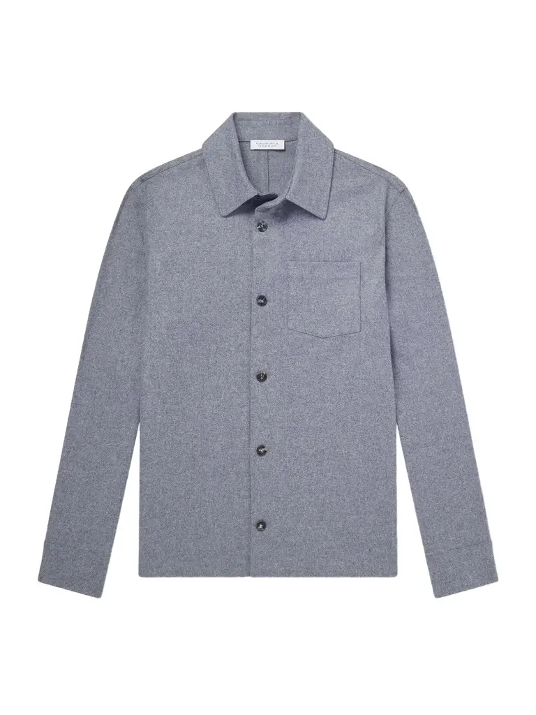 Gabriela Hearst Drew Wool and Cashmere-Blend Shirt - Men | Image 1 Gabriela Hearst Drew Wool and Cashmere-Blend Shirt - Men | Image 1