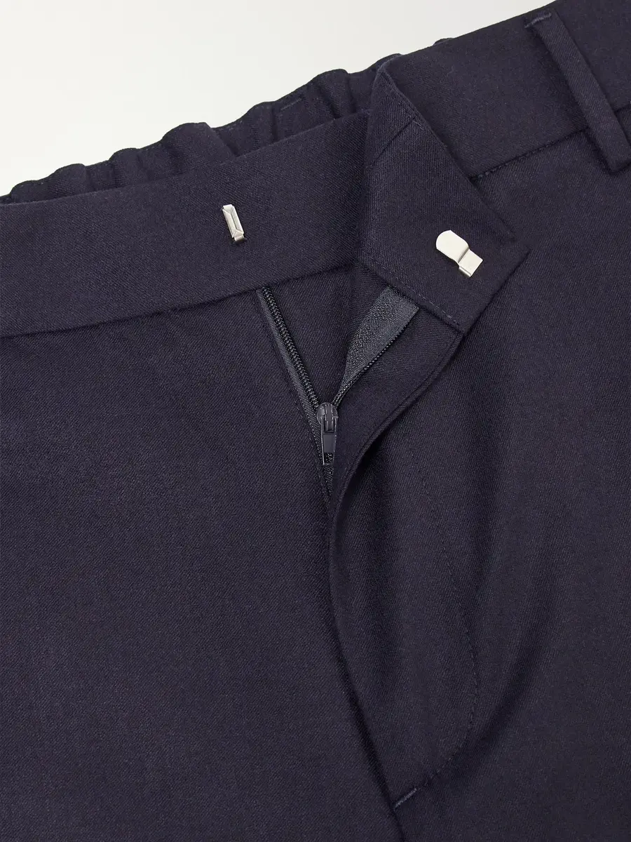 Altea Renee Straight-Leg Stretch-Wool Flannel Trousers - Men | Thumbnail 6