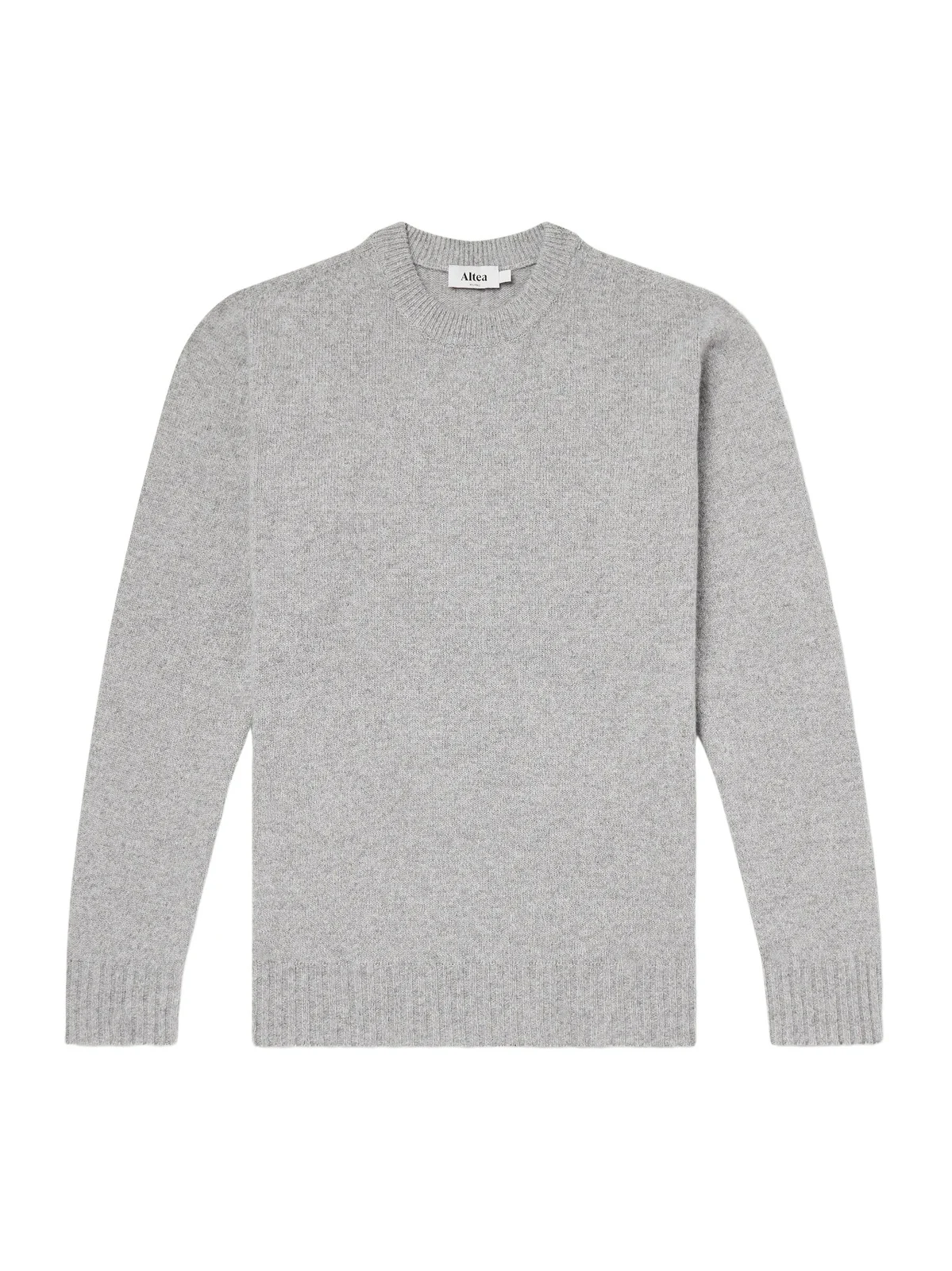 Wool and Cashmere-Blend Sweater - Men Wool and Cashmere-Blend Sweater - Men