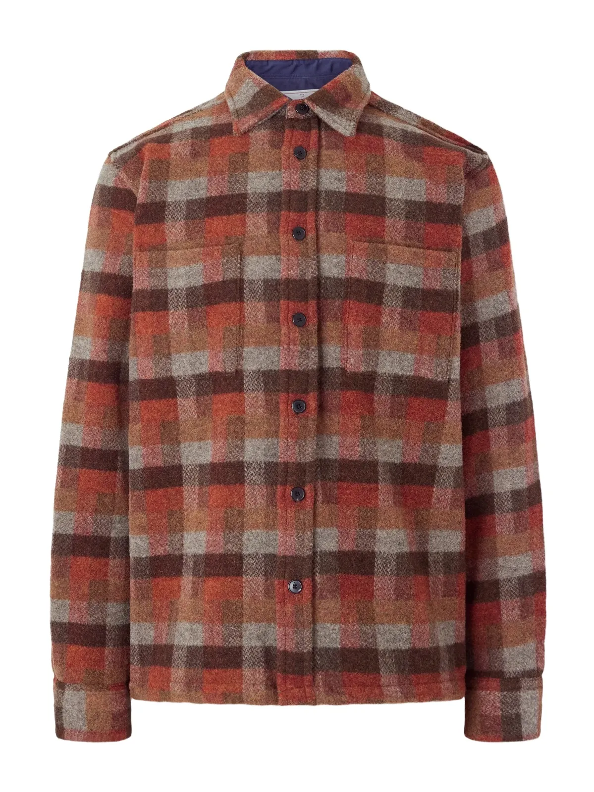 Portuguese Flannel Agripa Checked Wool-Flannel Overshirt - Men