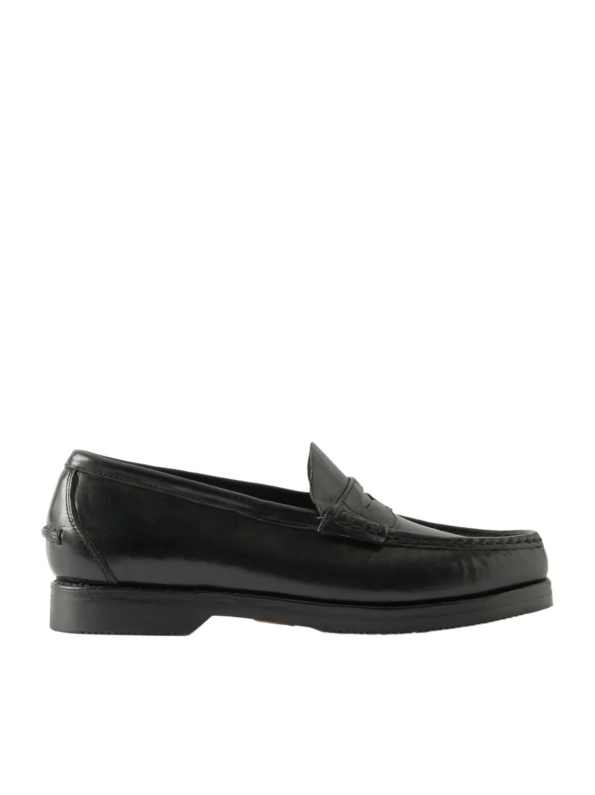 Visvim Fabro-Folk Leather Loafers - Men