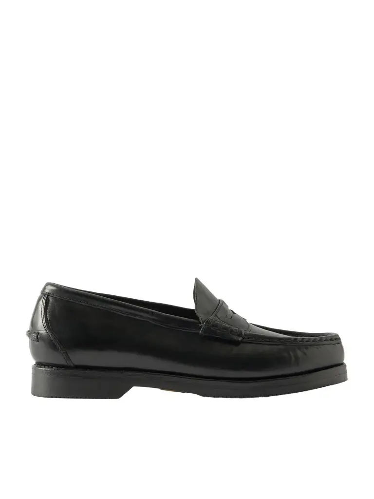 Fabro-Folk Leather Loafers - Men Fabro-Folk Leather Loafers - Men