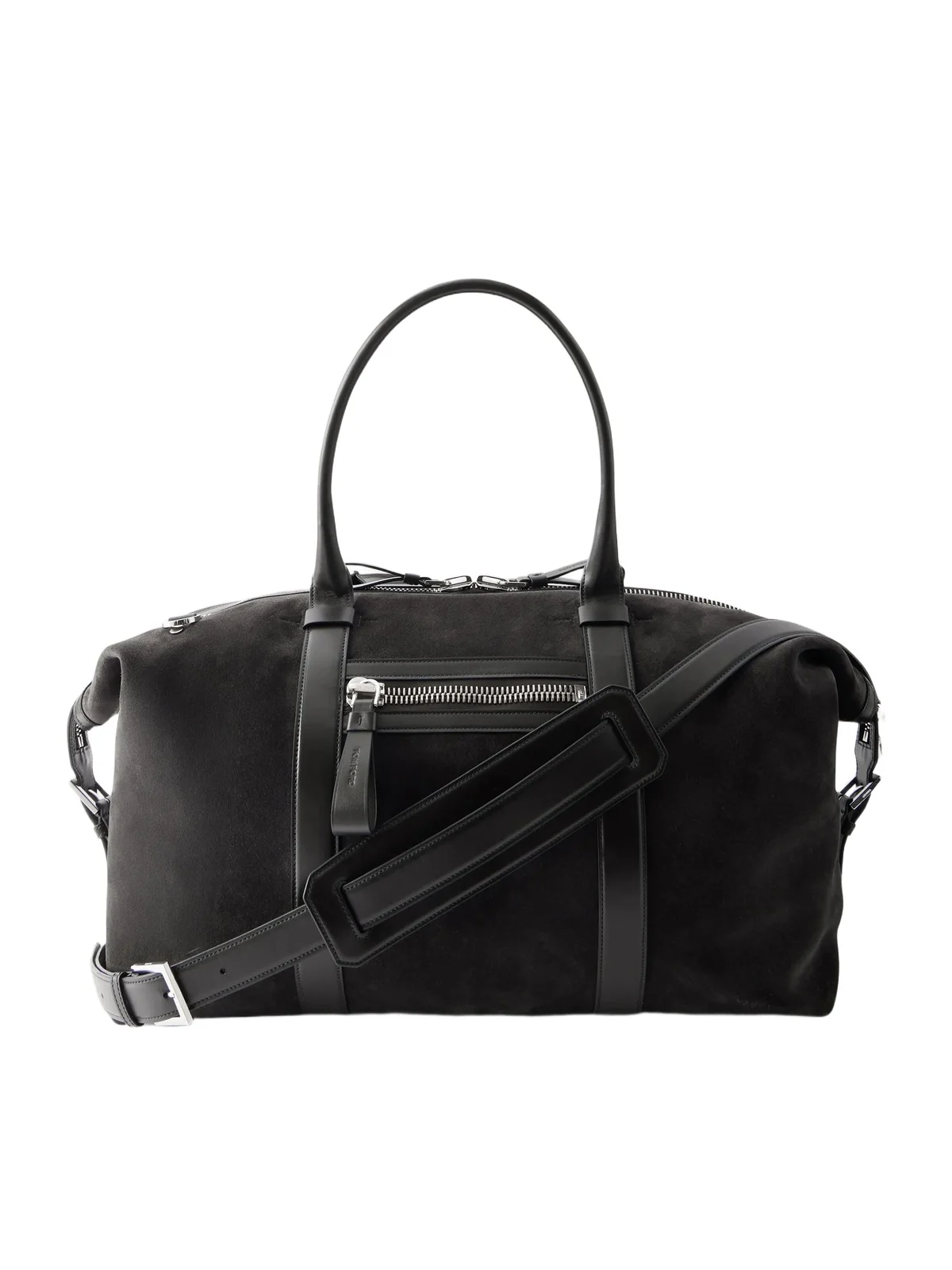 Tom Ford Buckley Leather-Trimmed Suede Holdall - Men