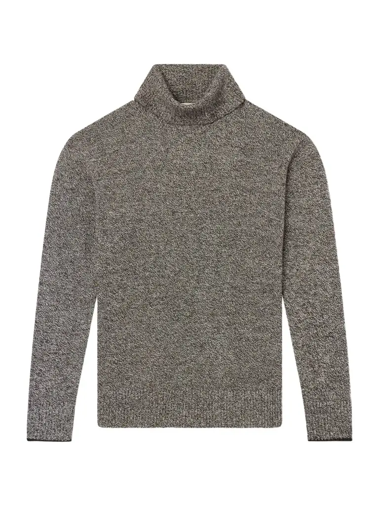 Altea Wool and Cashmere-Blend Mouliné Rollneck Sweater - Men | Image 1 Altea Wool and Cashmere-Blend Mouliné Rollneck Sweater - Men | Image 1