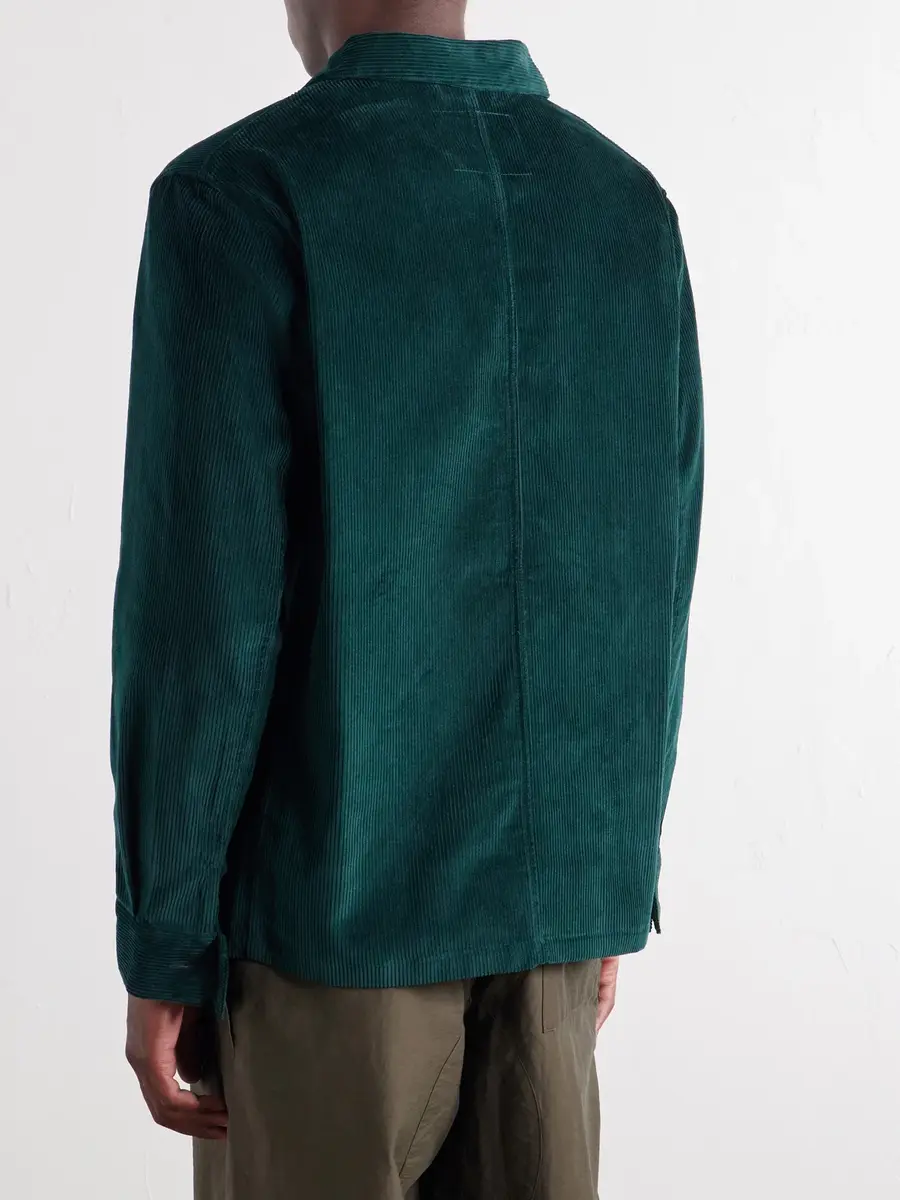 Portuguese Flannel Labura Cotton-Corduroy Overshirt - Men | Thumbnail 4