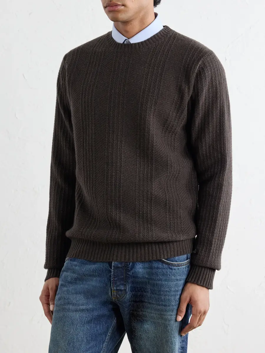 Altea Wool and Cashmere-Blend Sweater - Men | Thumbnail 3 Altea Wool and Cashmere-Blend Sweater - Men | Thumbnail 3