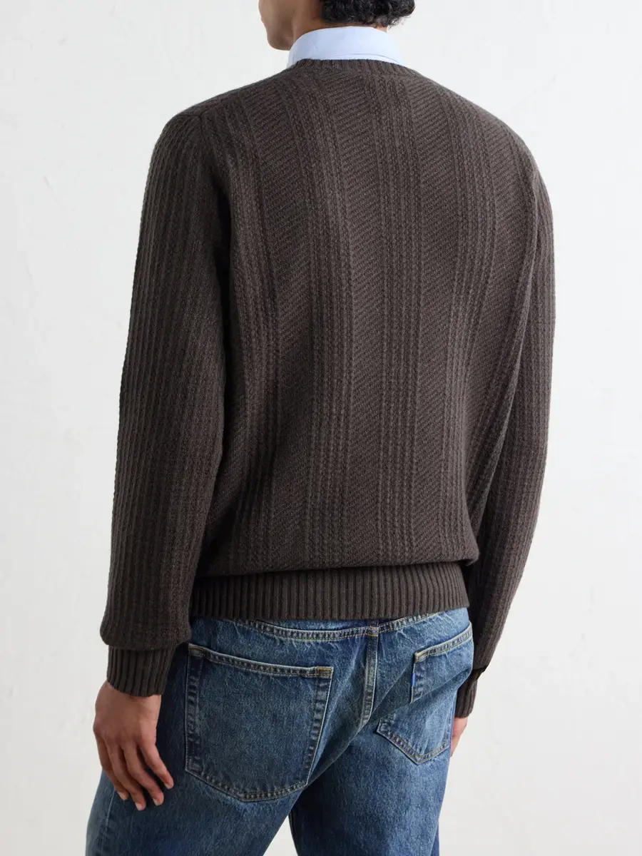 Altea Wool and Cashmere-Blend Sweater - Men | Thumbnail 4 Altea Wool and Cashmere-Blend Sweater - Men | Thumbnail 4