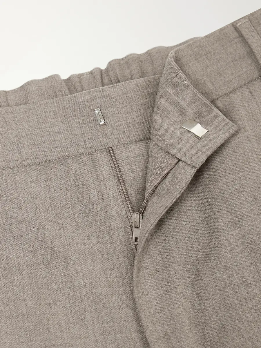 Altea Renee Straight-Leg Stretch-Wool Flannel Trousers - Men | Thumbnail 6 Altea Renee Straight-Leg Stretch-Wool Flannel Trousers - Men | Thumbnail 6