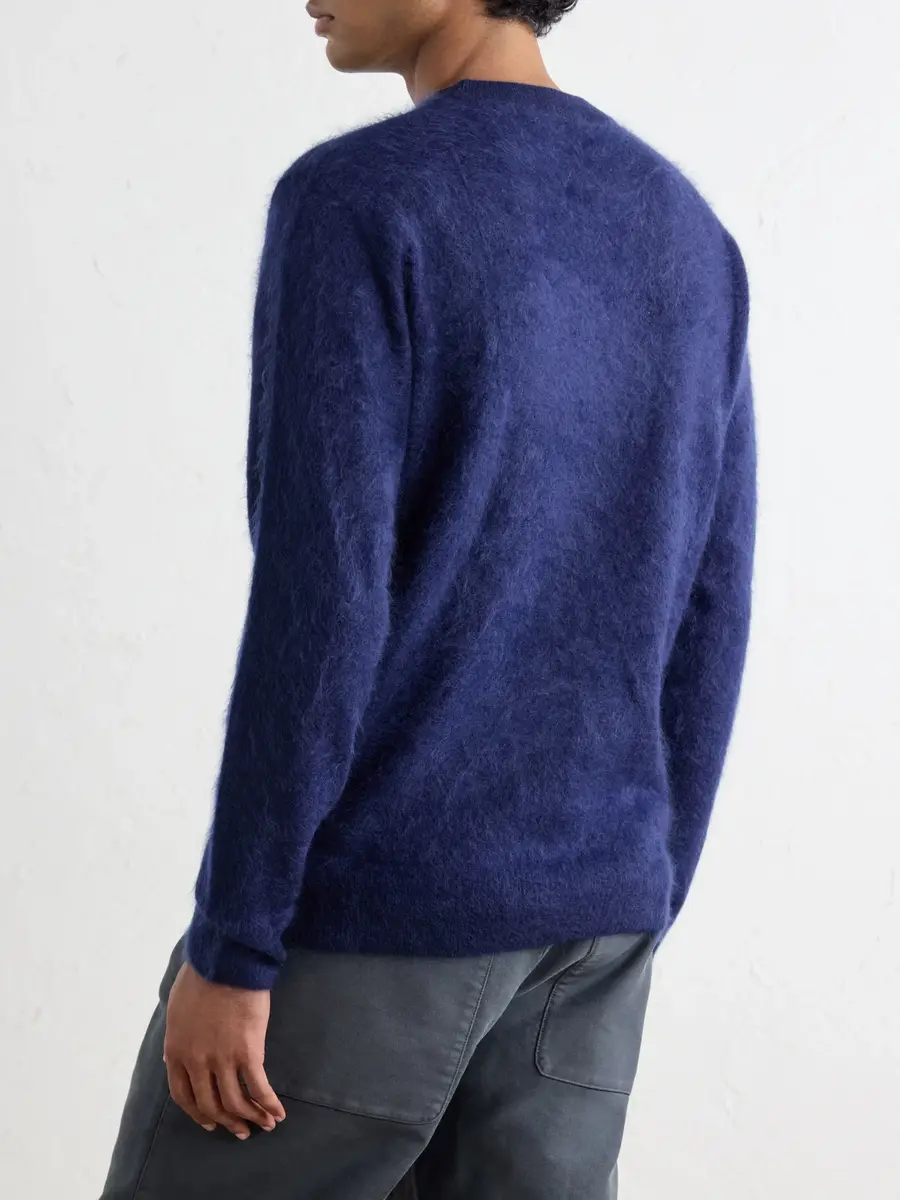 Altea Brushed Cashmere Sweater - Men | Thumbnail 4 Altea Brushed Cashmere Sweater - Men | Thumbnail 4
