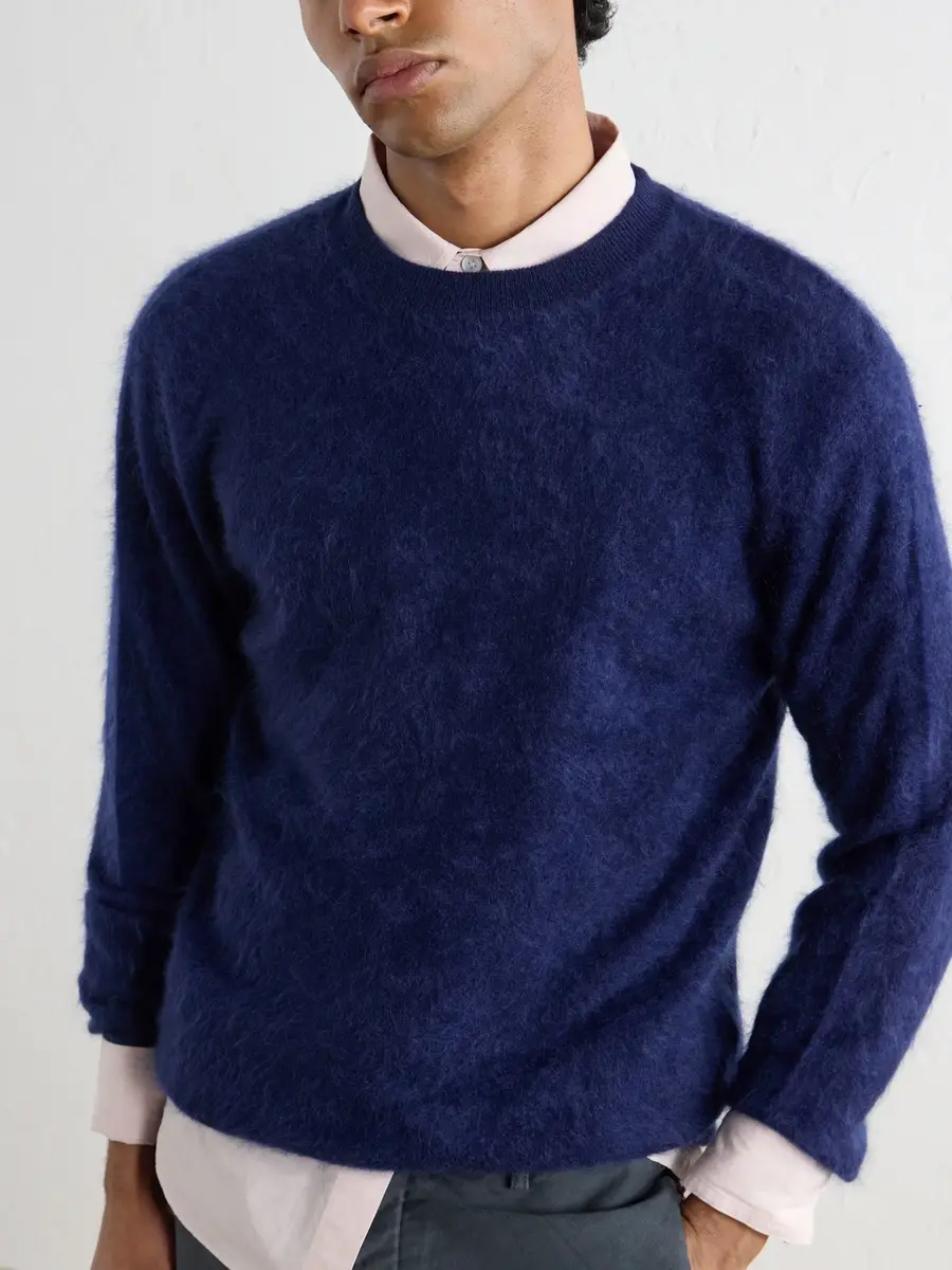 Altea Brushed Cashmere Sweater - Men | Thumbnail 5 Altea Brushed Cashmere Sweater - Men | Thumbnail 5
