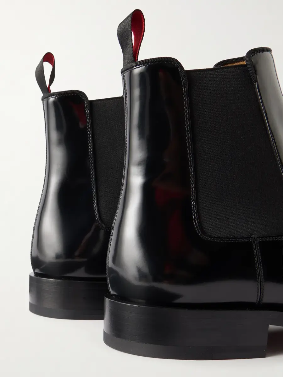 Christian Louboutin Choucair Leather Chelsea Boots - Men | Thumbnail 4 Christian Louboutin Choucair Leather Chelsea Boots - Men | Thumbnail 4