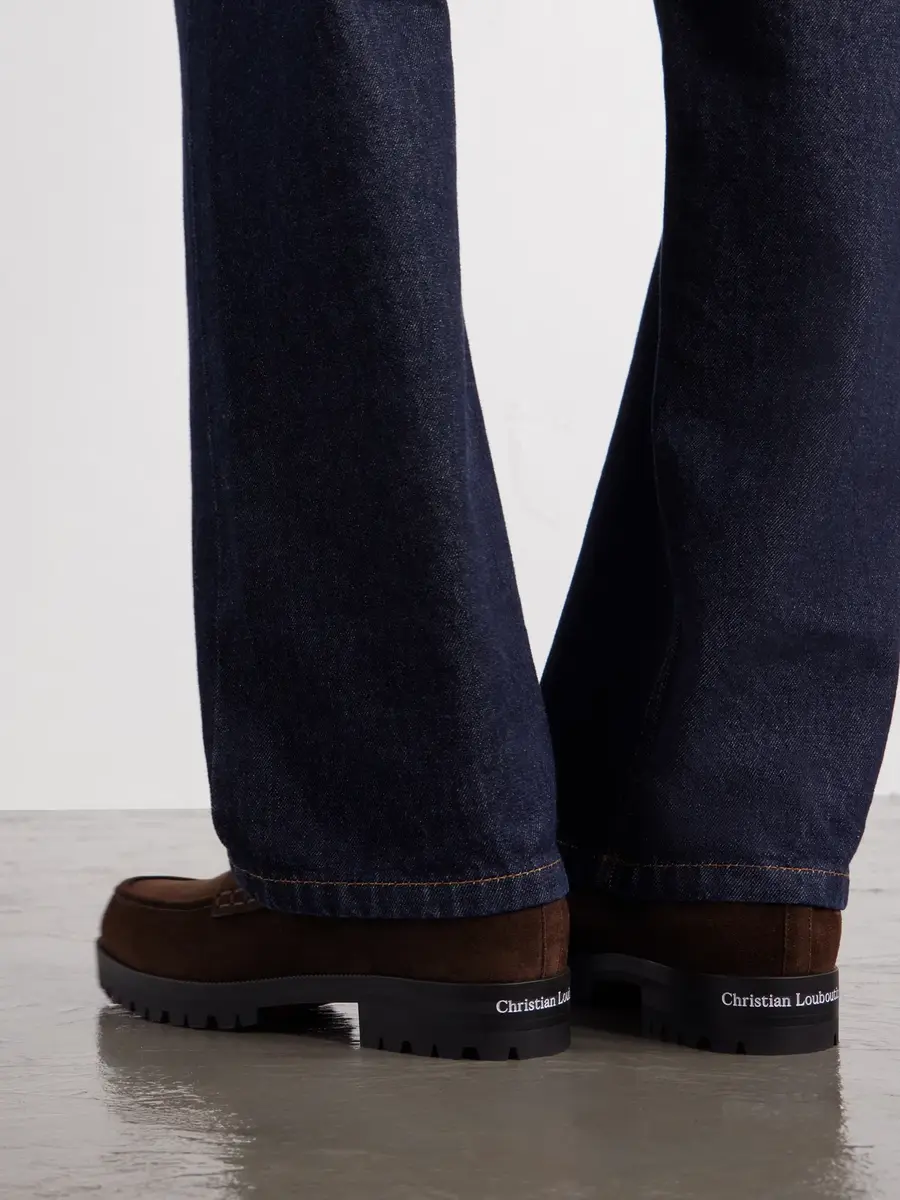 Christian Louboutin Cavavin Suede Loafers - Men | Thumbnail 6 Christian Louboutin Cavavin Suede Loafers - Men | Thumbnail 6