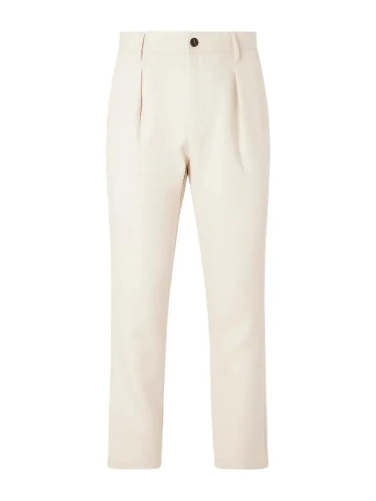 MR P. Tapered Pleated Cotton and Cashmere-Blend Trousers - Men | Image 1 MR P. Tapered Pleated Cotton and Cashmere-Blend Trousers - Men | Image 1