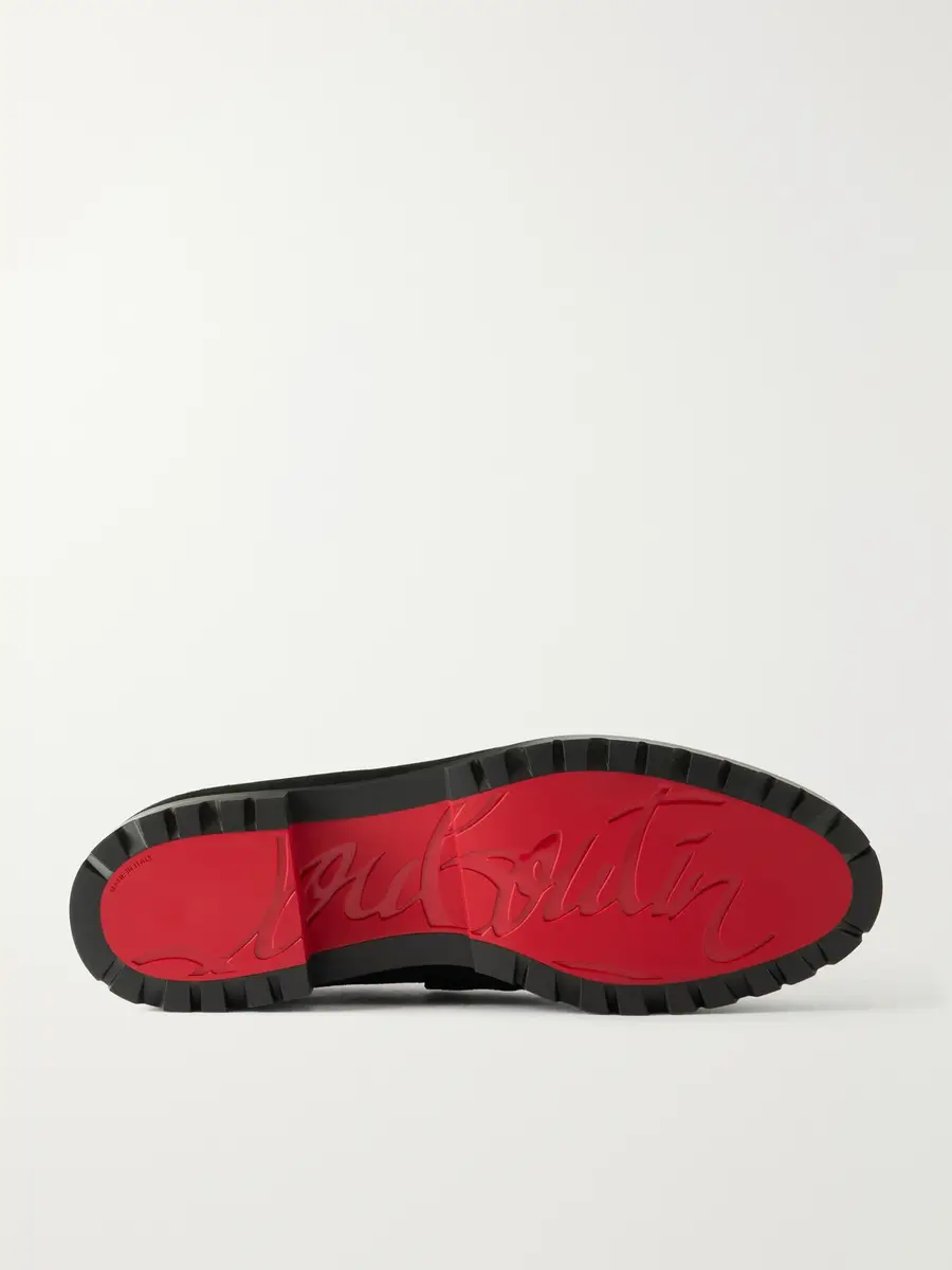 Christian Louboutin Cavavin Suede Loafers - Men | Thumbnail 3 Christian Louboutin Cavavin Suede Loafers - Men | Thumbnail 3
