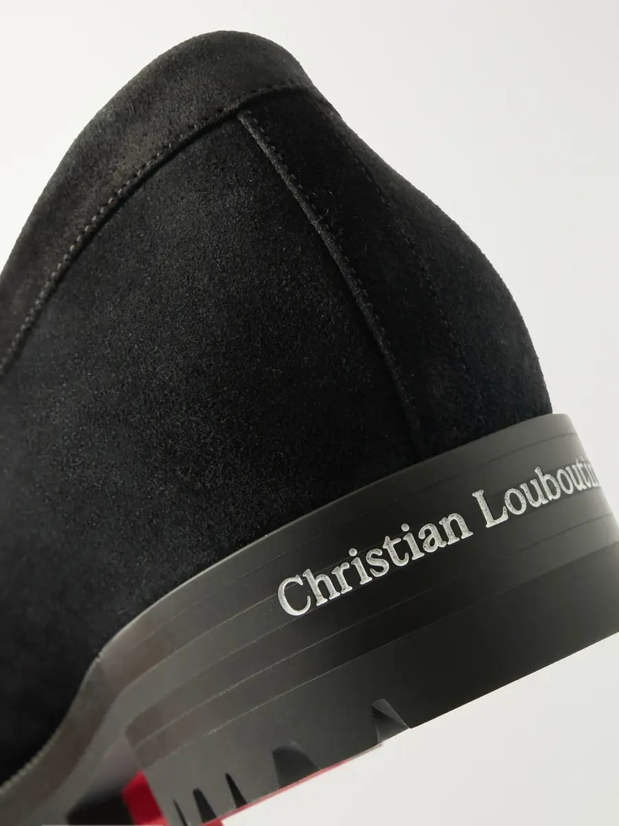 Christian Louboutin Cavavin Suede Loafers - Men | Thumbnail 5 Christian Louboutin Cavavin Suede Loafers - Men | Thumbnail 5