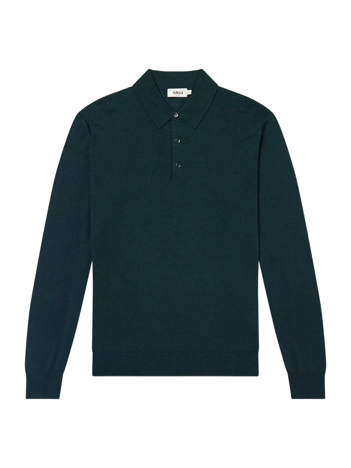 Altea Wool, Silk and Cashmere-Blend Polo Sweater - Men