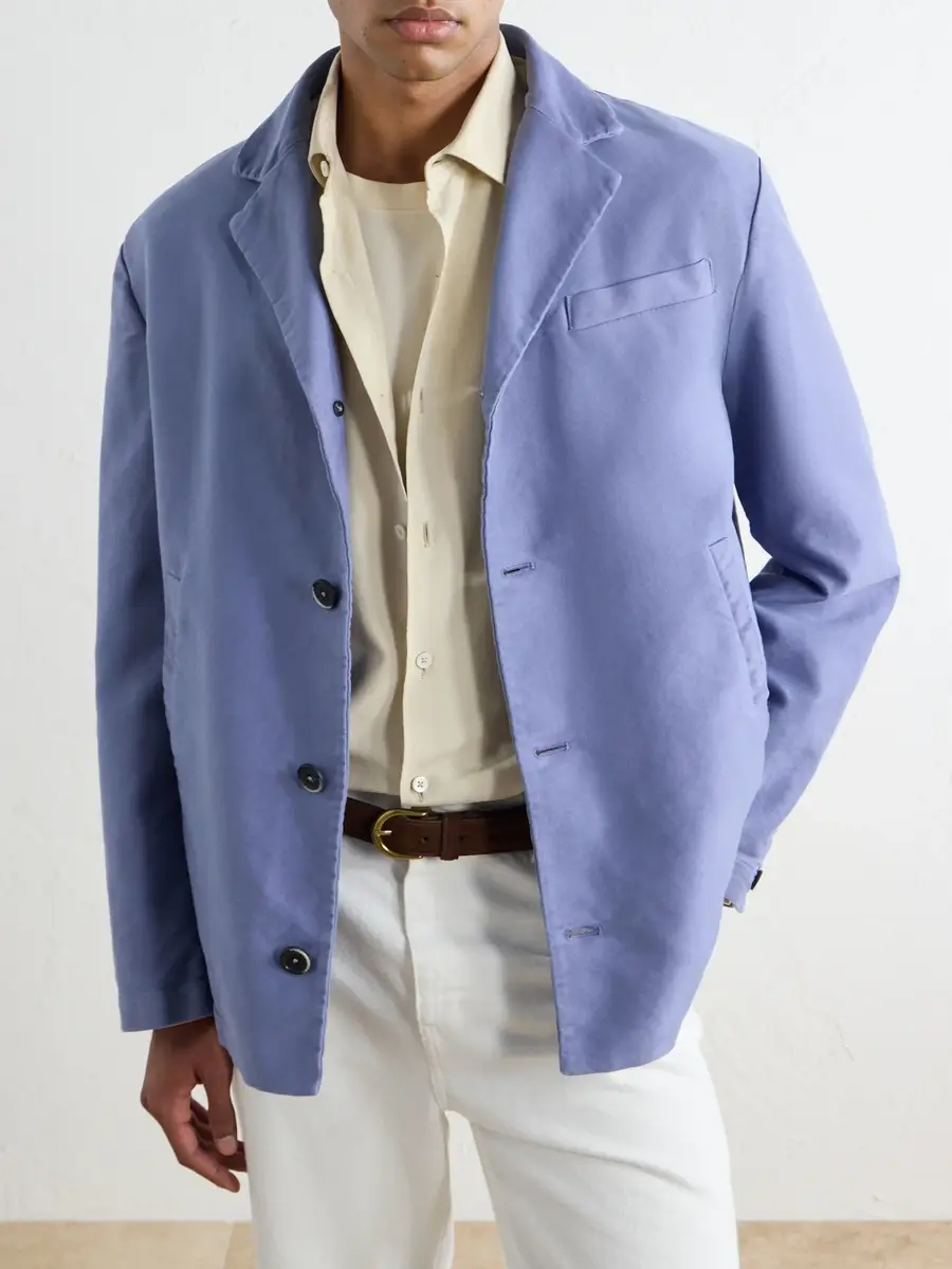 Barena Cotton-Satin Blouson - Men | Thumbnail 5 Barena Cotton-Satin Blouson - Men | Thumbnail 5