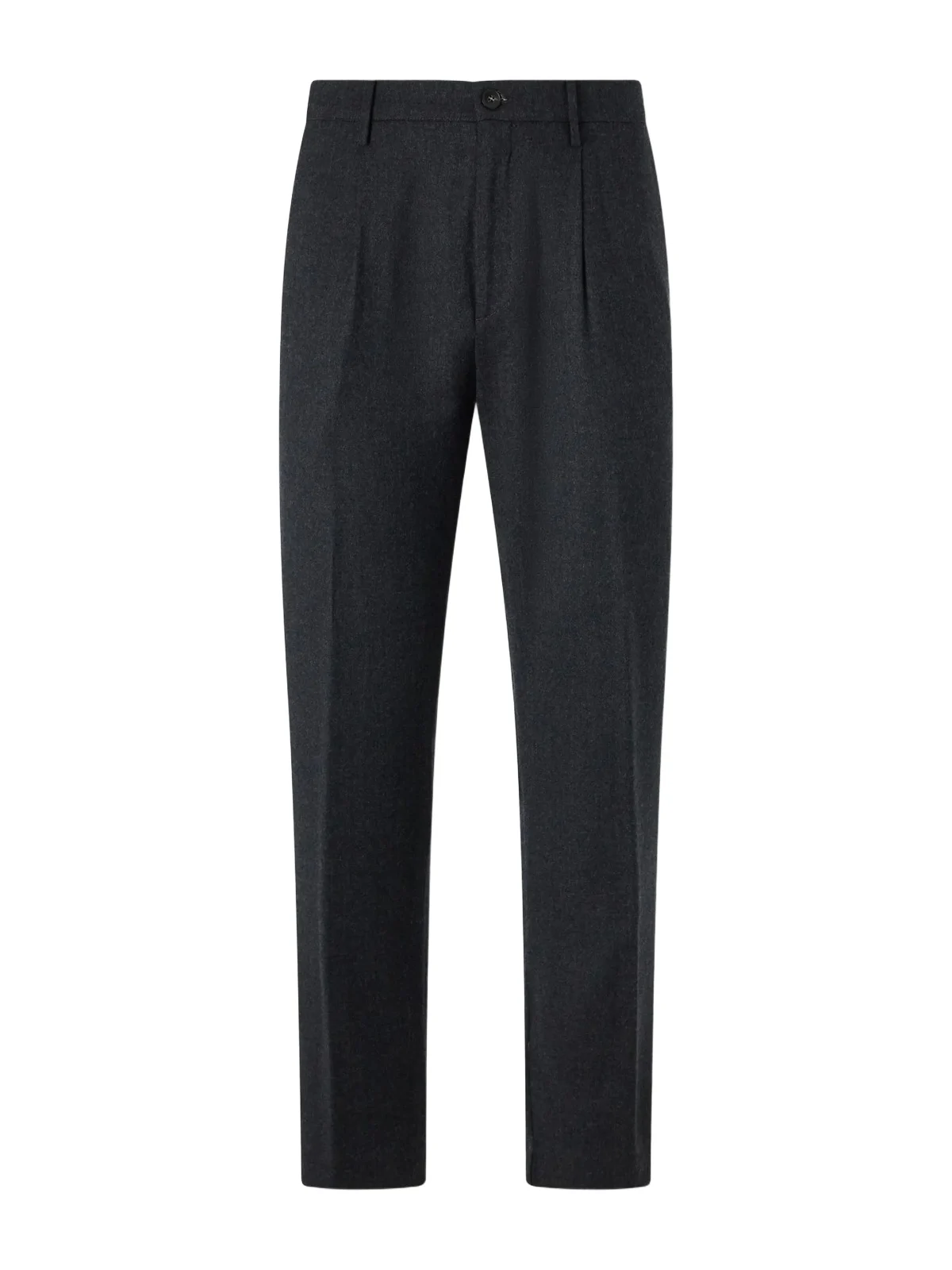 Straight-Leg Wool-Flannel Trousers - Men