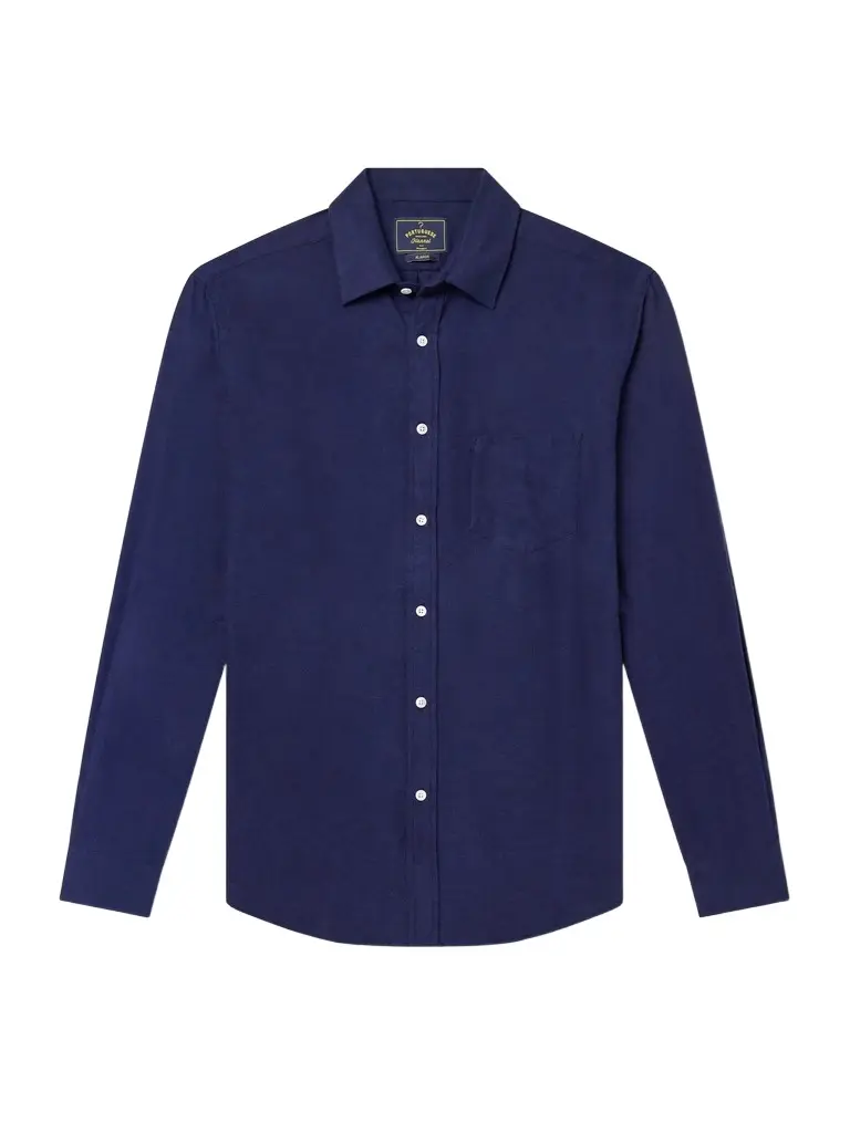 Portuguese Flannel Teca Brushed Cotton-Twill Shirt - Men