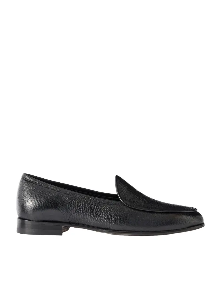 MR P. Full-Grain Deerskin Leather Loafers - Men | Image 1 MR P. Full-Grain Deerskin Leather Loafers - Men | Image 1